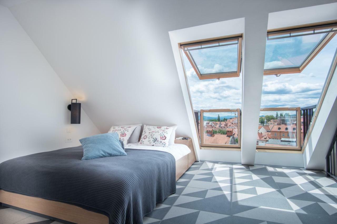 Stella Sky Lejlighed Ljubljana Eksteriør billede